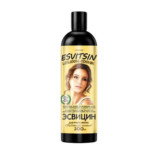 Vlasové tonikum pro podporu růstu vlasů Esvitsin - Vitateka - 300 ml