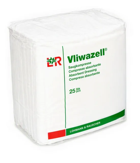 Vliwazell Komprese s vysokou absorpční schopností nesterilní 20 x 40 cm 25 ks