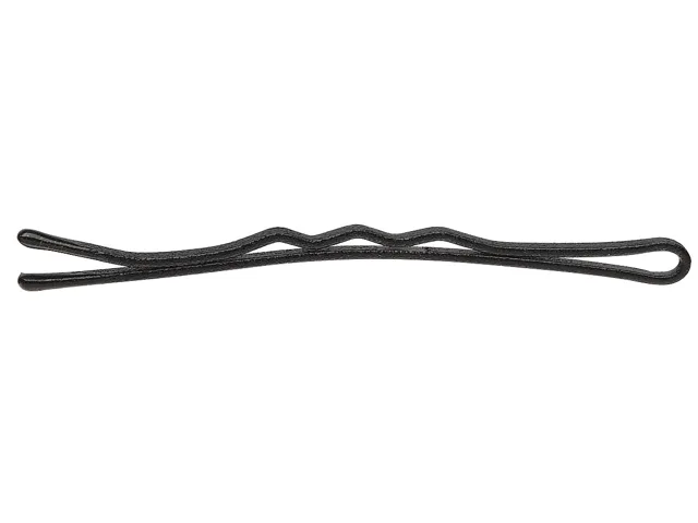Vlnitá sponka Sibel Best Grips - 5 cm, matná černá - 250 g (960005102) + dárek zdarma