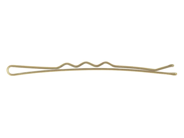 Vlnitá sponka Sibel Wavy - 7 cm, zlatá - 500 g (9400071-52) + dárek zdarma