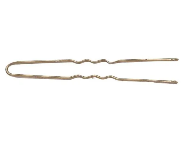 Vlnitá vlásenka Sibel - 7 cm, bronzová - 500 g (947050015) + dárek zdarma