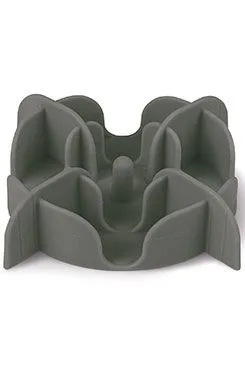 Vložka do misky Slow Feeder silicone šedá M Zolux