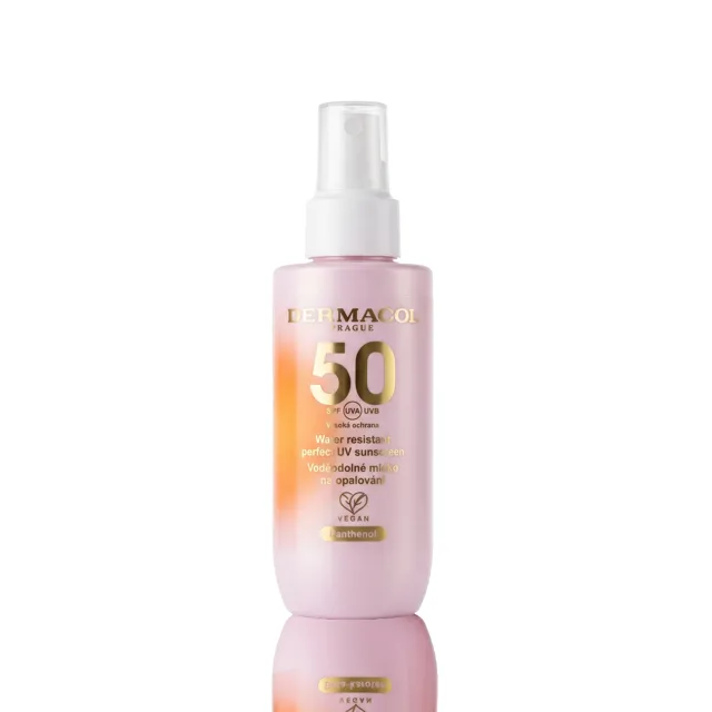 Voděodolné mléko na opalování ve spreji SPF 50 Dermacol - Oficiální e-shop Dermacol