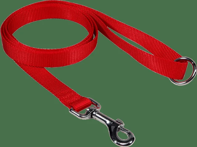 Vodítko BaF nylon červené 2,5x150cm