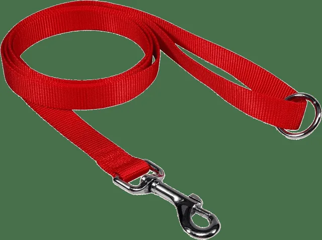 Vodítko BaF nylon červené 2x150cm