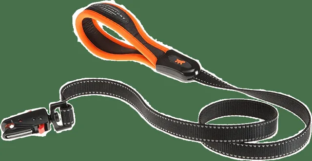 Vodítko Ferplast Ergofluo Matic G20 oranžové 120cm