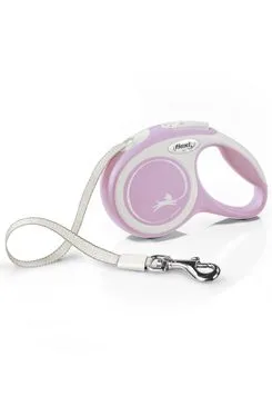 Vodítko Flexi Comfort XS pásek 3m/12kg růžová new