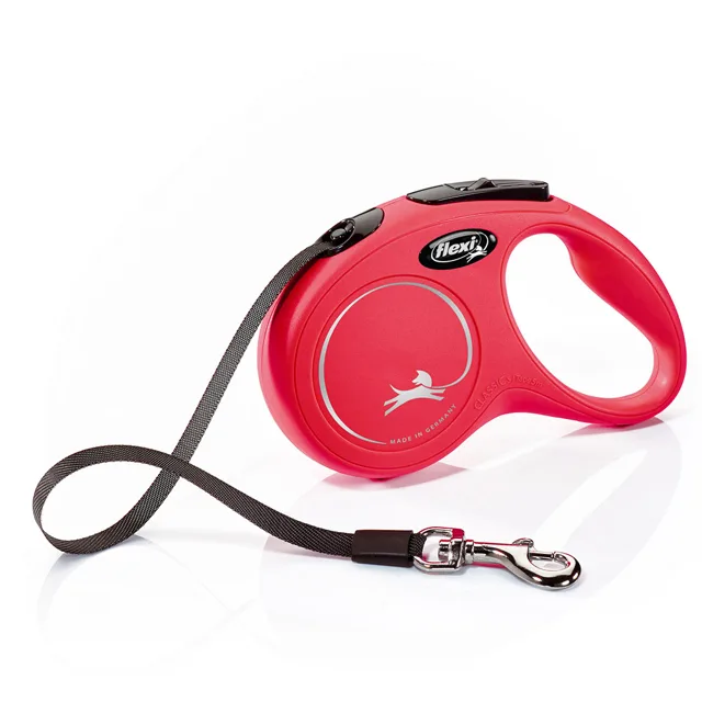 Vodítko flexi New Classic M pásek, 5 m / 25 kg - černé