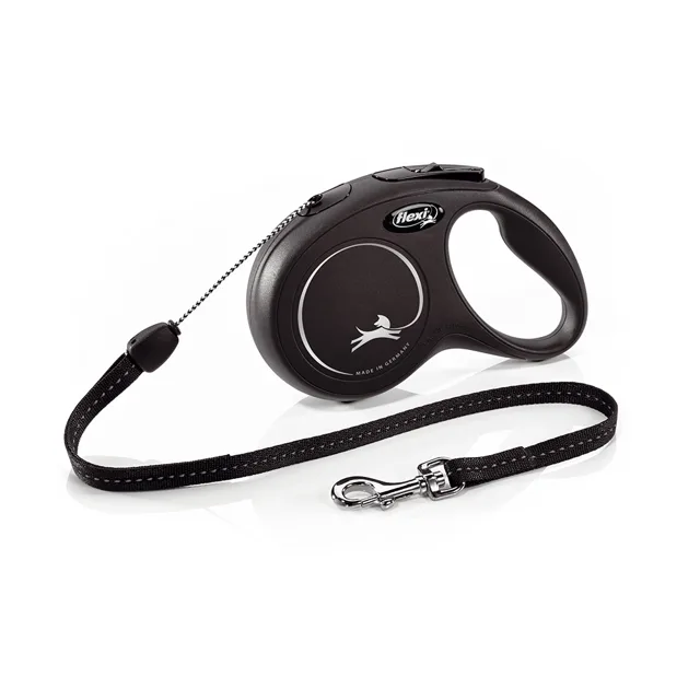 Vodítko flexi New Classic S lanko, černé, 8 m / 12 kg -  Multibox černý