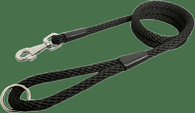 Vodítko lano Spirála BaF 1,4 cm x 1,5 m černá