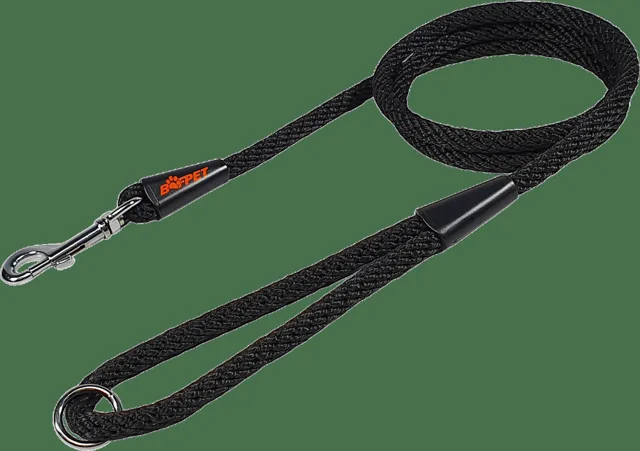 Vodítko lano Spirála BaF 1 cm x 1,5 m černá