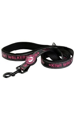 Vodítko nylon 150cmx2,5cm růžová Kiwi