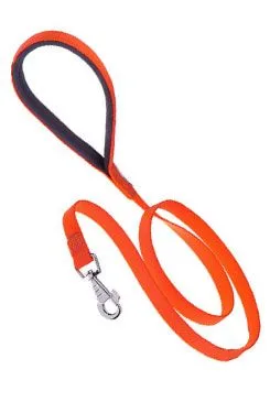 Vodítko nylon Daytona G-ploché 120cmx15mm oranžové FP