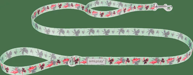 Vodítko pre psov Amiplay BeHappy Banana L 150 cm × 2,5 cm