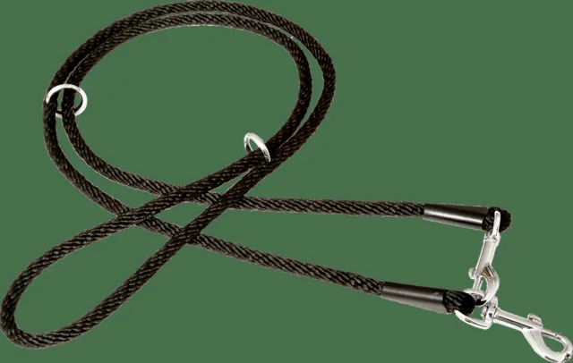 Vodítko přepínací lano Spirála BaF 1 cm x 2,4 m černá