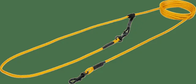 Vodítko Tamer Easylong lanové slim 2,5 m zlaté