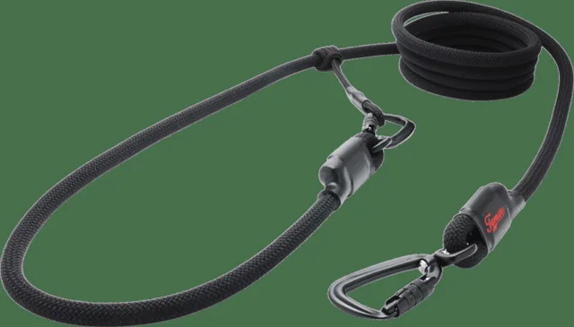 Vodítko Tamer Easylong lanové Twist 8-50 kg, 3 m černé