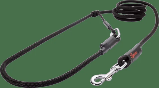 Vodítko Tamer Easylong s posuvným systémem lanové 4-20 kg, 3 m černé
