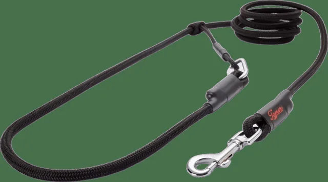 Vodítko Tamer Easylong s posuvným systémem lanové 4-20 kg, 4 m černé