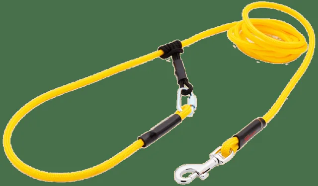 Vodítko Tamer lanové Easylong mini 2m žluté
