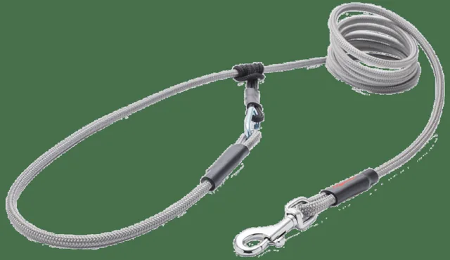 Vodítko Tamer lanové Easylong mini 3,5m šedé