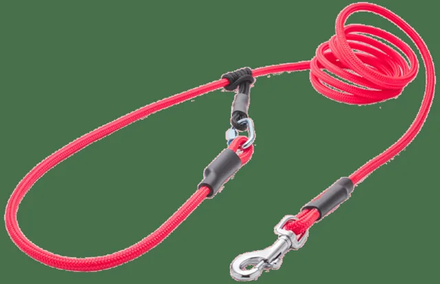 Vodítko Tamer lanové Easylong mini 3m červené