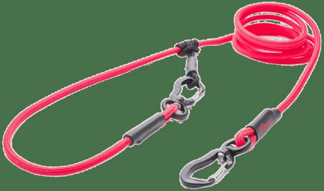 Vodítko Tamer lanové Easylong Twist mini 2,5m červené