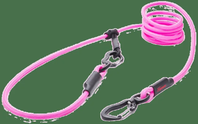 Vodítko Tamer lanové Easylong Twist mini 2,5m růžové