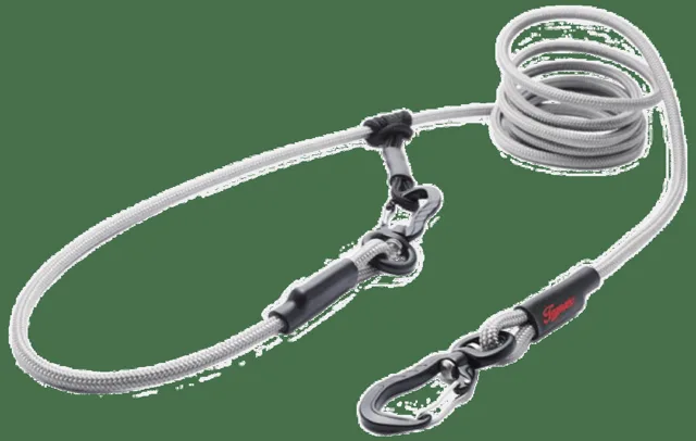 Vodítko Tamer lanové Easylong Twist mini 4m šedé