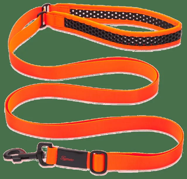 Vodítko Tamer Softy prodlužovací 3,3x200cm oranžovočerné