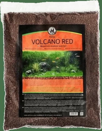 Volcano Red Rataj červený akvarijní substrát 2l