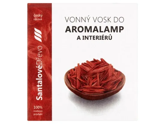 vonný vosk do aromalamp a interiérů santalové dřevo 8 ks