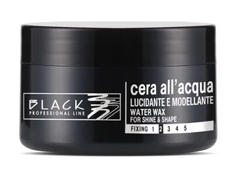 Vosk na vlasy pro mokrý vzhled Black Water Wax - 100 ml (1185) + dárek zdarma