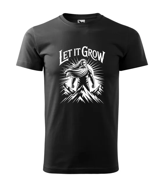 Vousaté triko Let It Grow (XXL)