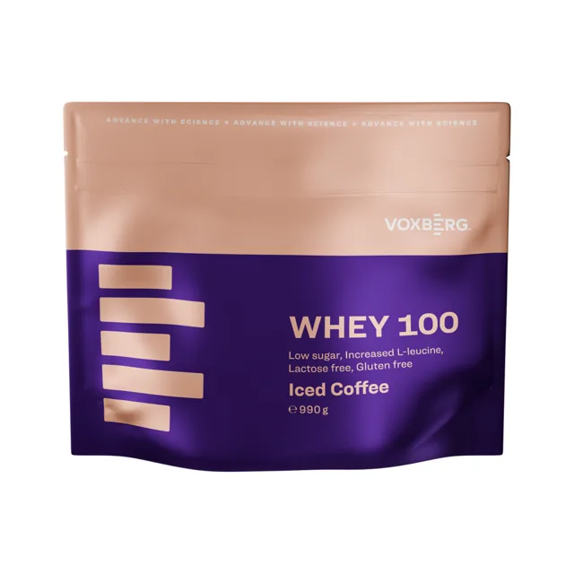 Voxberg Whey Protein 100 990g - ledová káva