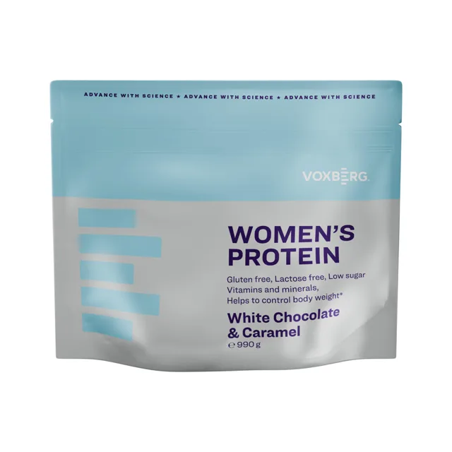 Voxberg Womens Protein 990g - bílá čokoláda, karamel