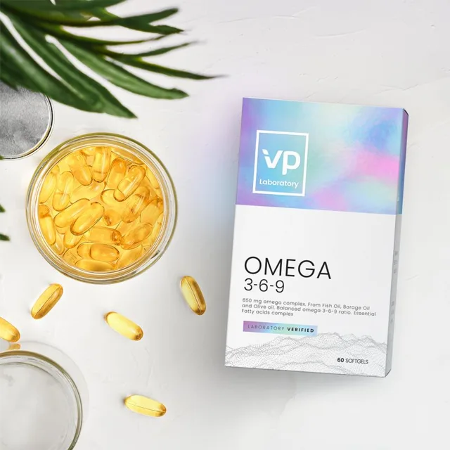 VPLab Omega 3-6-9 měkké tobolky pro správnou funkci srdce 136 g