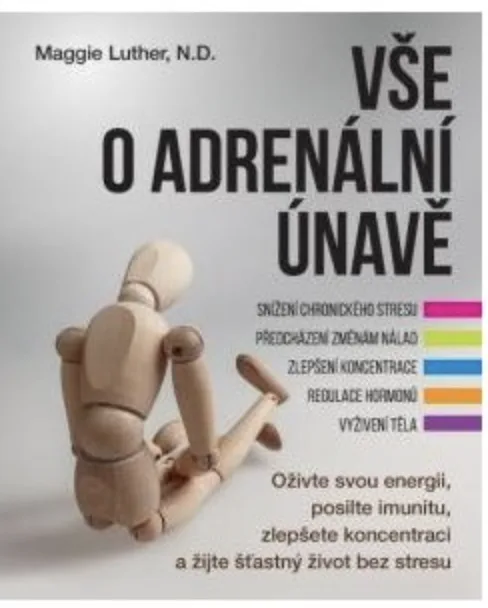 Vše o adrenální únavě - Oživte svou energii, posilte imunitu a zlepšete koncentraci pro šťastný život bez stresu - Maggie Luther