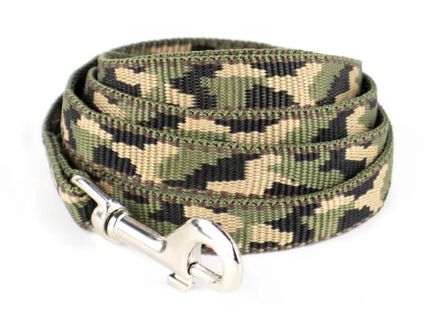 Vsepropejska Army zelené vodítko pro psa | 130 cm