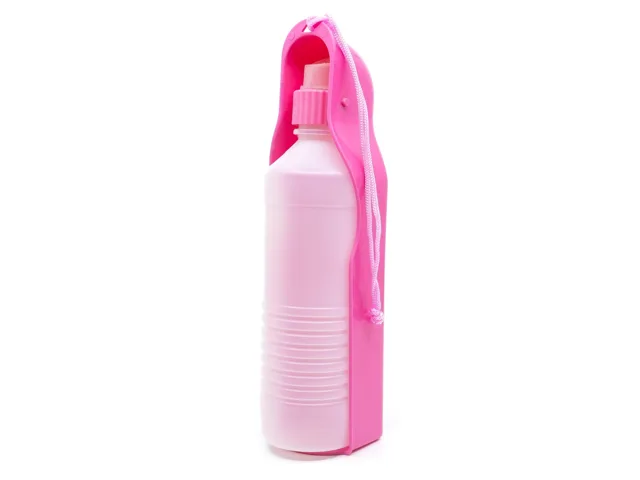 Vsepropejska Bottle cestovní láhev pro psa Barva: Růžová, Objem: 500 ml