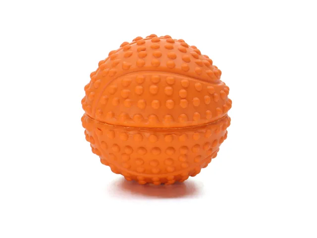 Vsepropejska Clark gumová hračka pro psa | 5 cm Barva: Oranžová