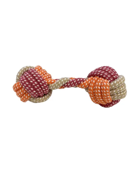 Vsepropejska Color barevná činka pro psa | 18 cm Barva: Růžová