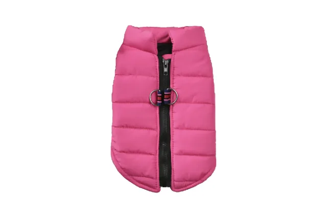 Vsepropejska Color-rainy obleček pro psa na zip Barva: Růžová, Délka zad (cm): 52, Obvod hrudníku: 58 - 62 cm