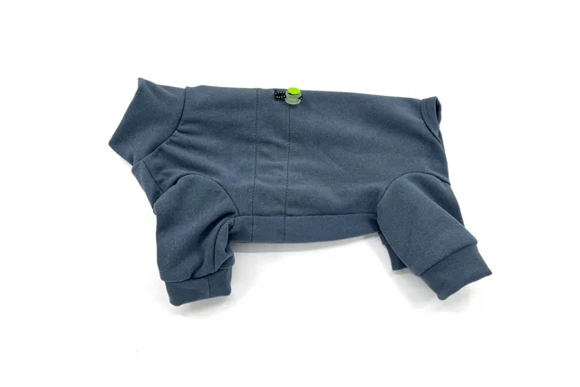 Vsepropejska Cozy pružná kombinéza pro psa Barva: Modrá, Délka zad (cm): 41, Obvod hrudníku: 48 - 62 cm