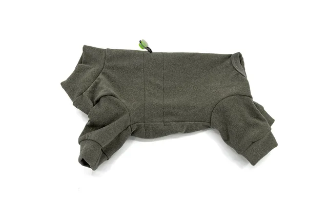 Vsepropejska Cozy pružná kombinéza pro psa Barva: Šedá, Délka zad (cm): 35, Obvod hrudníku: 36 - 48 cm