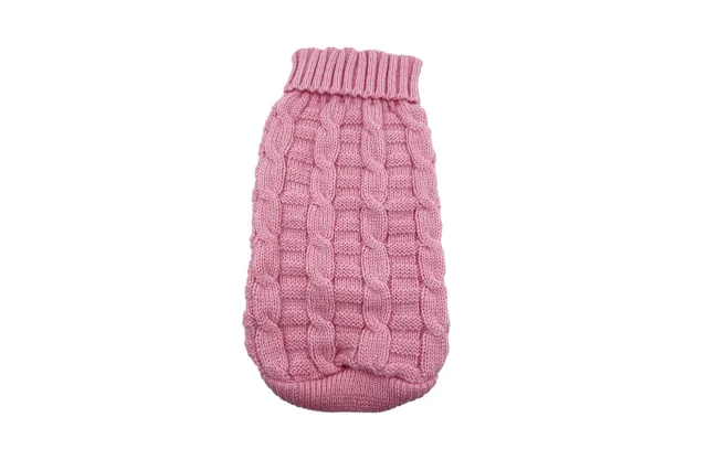 Vsepropejska Cuddly svetr pro psa Barva: Růžová, Délka zad (cm): 35-37, Obvod hrudníku: 36 - 48 cm