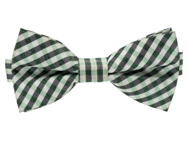 Vsepropejska Dante černo-zelený károvaný motýlek pro psa | 20 - 44 cm