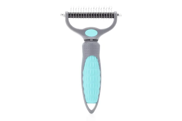 Vsepropejska Endy trimovací hřeben pro psa | 16 cm Barva: Modrá, Rozměr (cm): 7,5