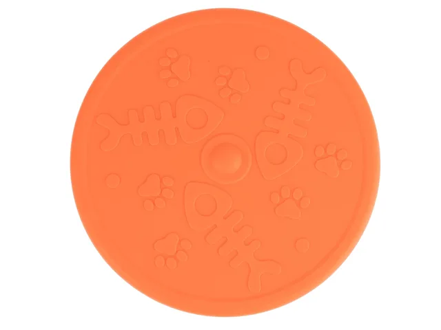 Vsepropejska Fish plastové frisbee pro psa | 20 cm Barva: Oranžová