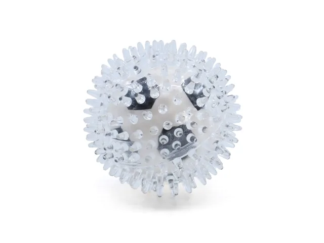 Vsepropejska Ježek dentální míček pro psa | 9 cm Barva: Bílá